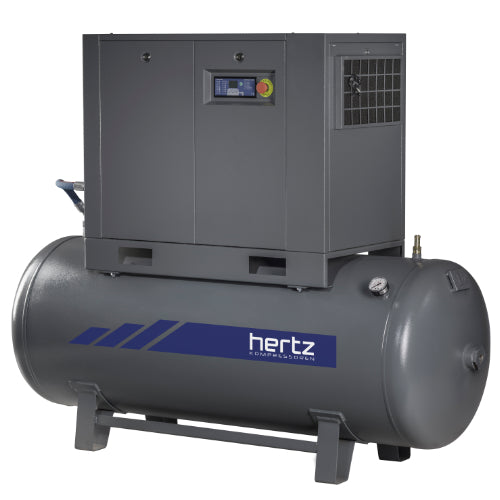 7.5HP Hertz Variable Speed Rotary Screw Air Compressor 120gal (HVD 5)