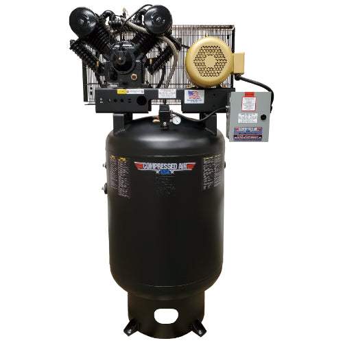 10HP CAUSA Reciprocating Air Compressor 120gal Vertical (RS10)